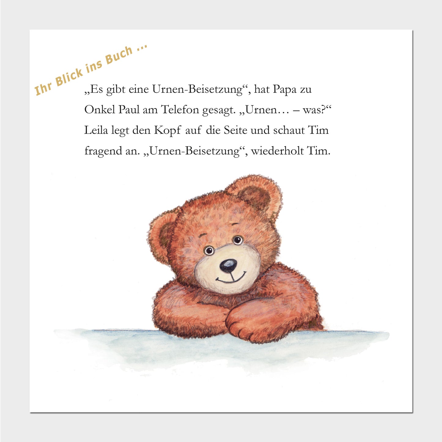 Wie kommt der große Opa in die kleine Urne