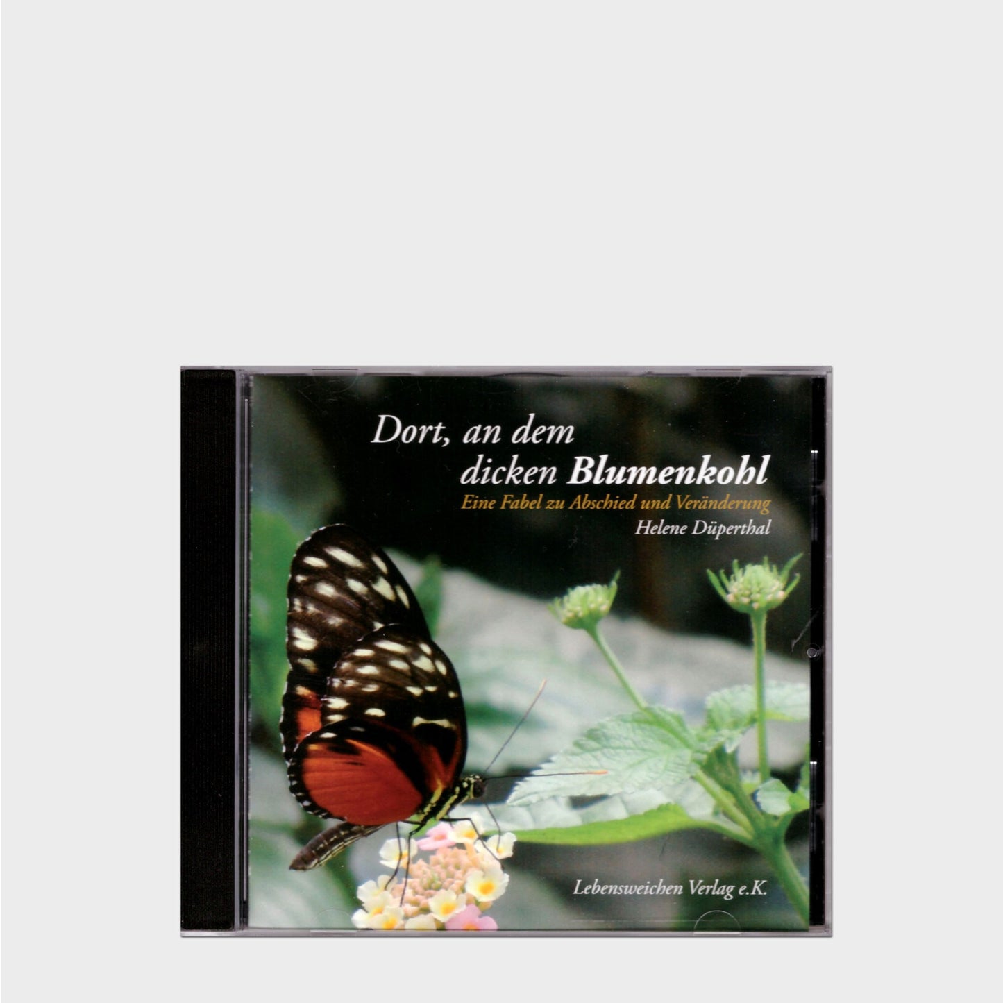 CD-Hülle Ein Schmetterling auf einer Blüte