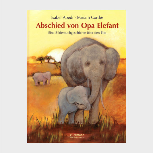 Buchcover Zwei Elefanten in der Steppe