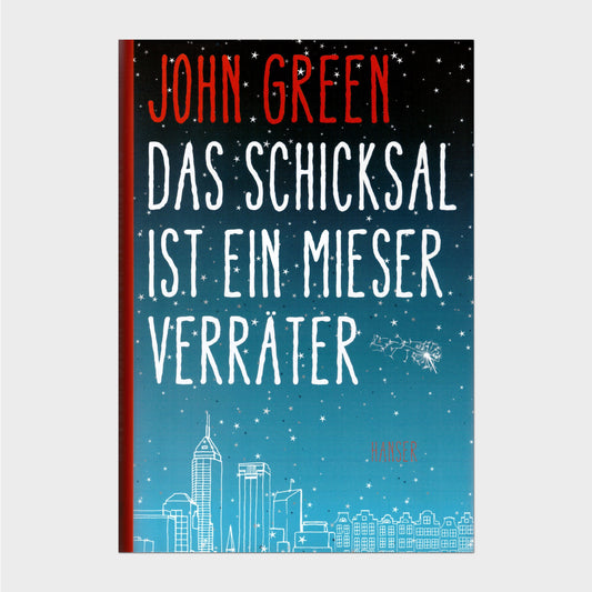 Buchcover mit dem Buchtitel auf blauem Hintergrund 